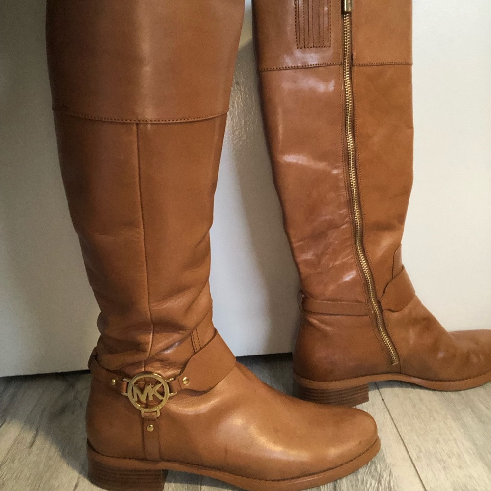 Michael Kors leather boots